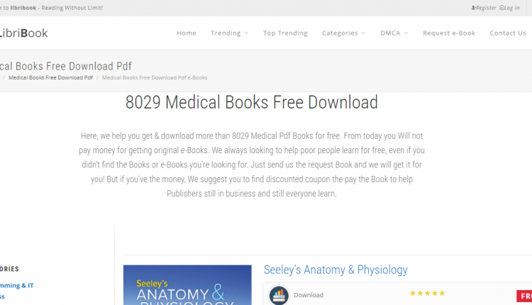 LibriBook Medical Category