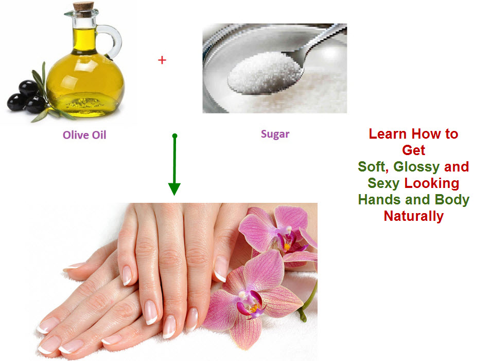 learn how to get soft sexy glossy hands and body naturally