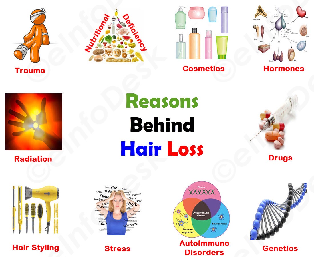 reason behind hair loss