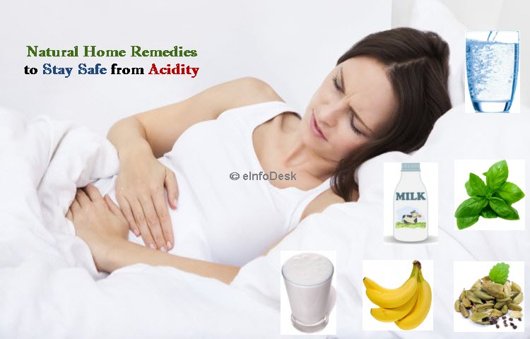 Natural Home Remedies to Stay Safe from Acidity